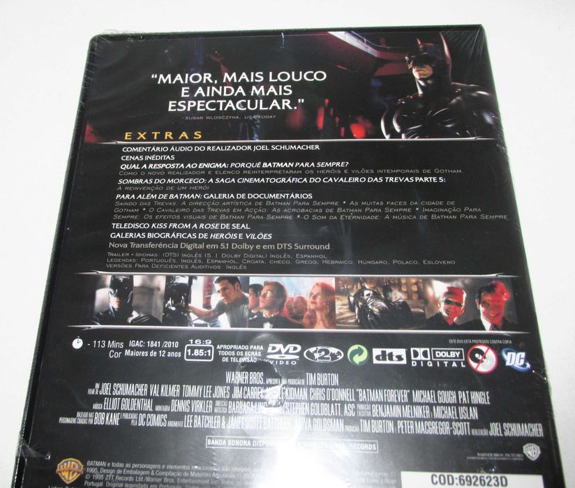 Batman Para Sempre (Edição Especial 2 Discos) Filme DVD