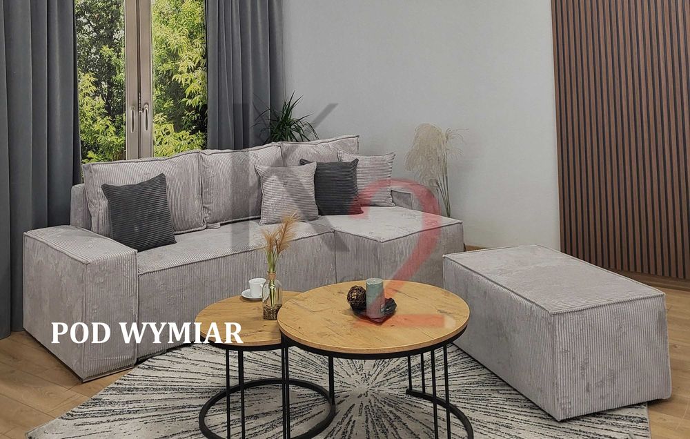 Narożnik FABIO Bonell hotelowy USB POD WYMIAR rogówka sofa +gratis