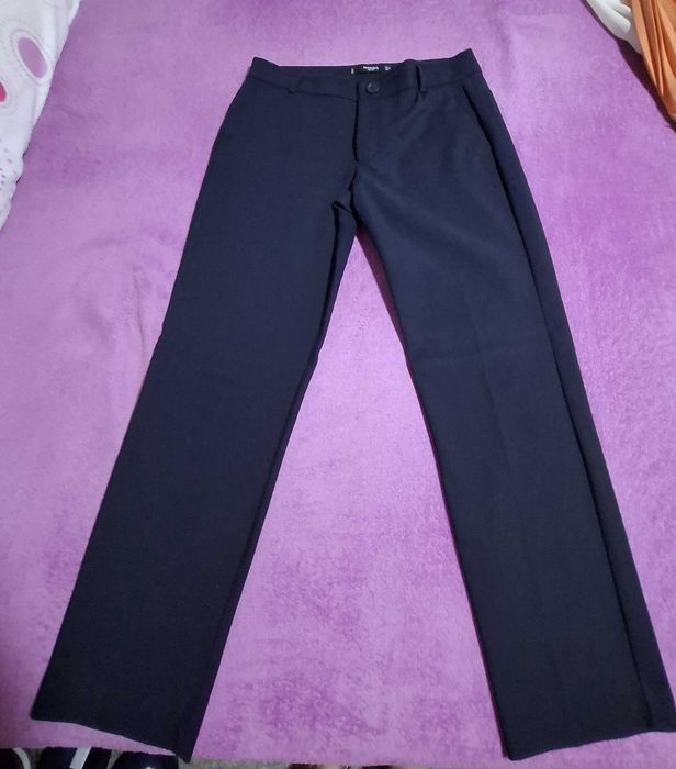 Calças pretas da Mango, estilo formal - tamanho 38