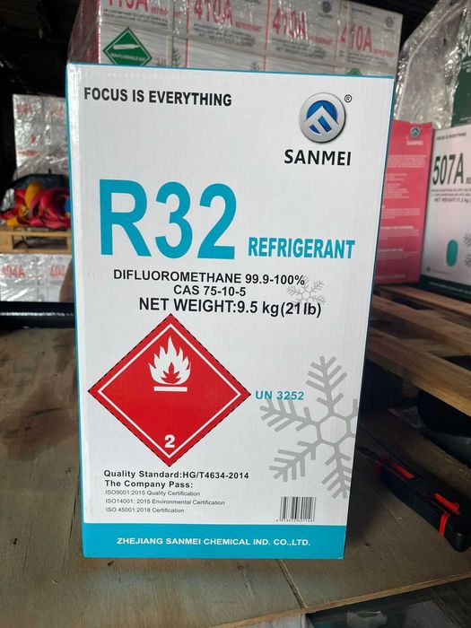Фреон SANMEI R32 R507A R407C R404A R410A R134A