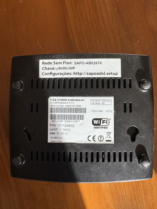 Router / modem ADB A1000G