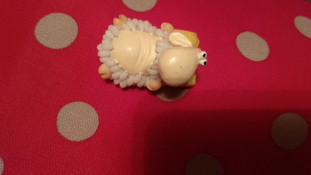 настольная статуэтка декор фигурка овечка баран овца барашек керамика