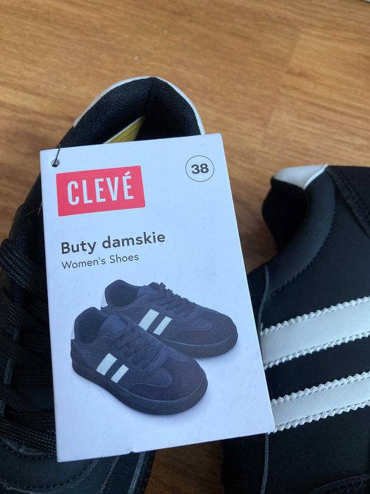 Czarne adidasy roz 38