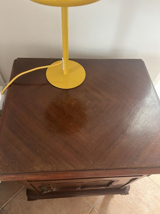 Mesa cabeceira queen anne