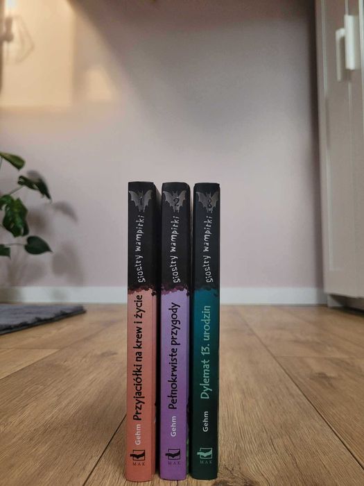 książka siostry wampirki Franziska Gehm 3 tomy zestaw
