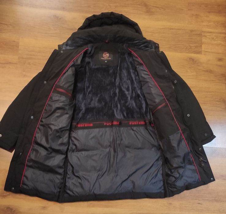 Зимова тепла довга куртка Zaka розмір M-L 46-48р фабрична парка аляска