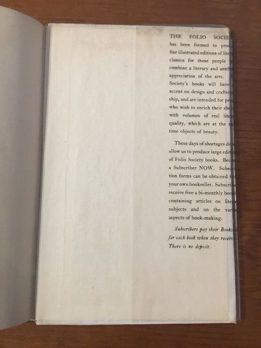 Livro Aucassin & Nicolette - 1947