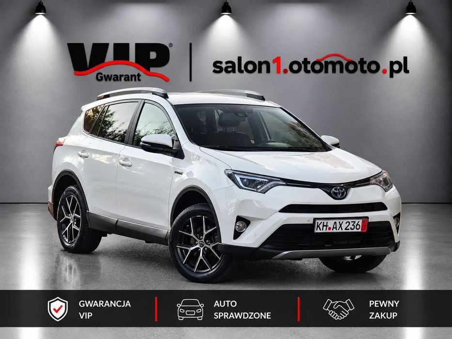 Toyota RAV4 2017r._2,5B+Hybryda_197KM_4x4_Xenon_Skóry_Kamera Navi_Gwarancja