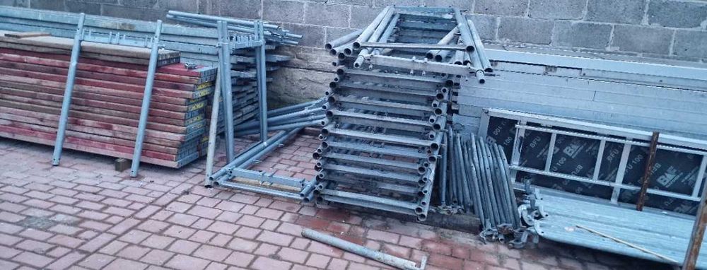 RUSZTOWANIE używane elewacyjne fasadowe system RUX możliwość dostawy