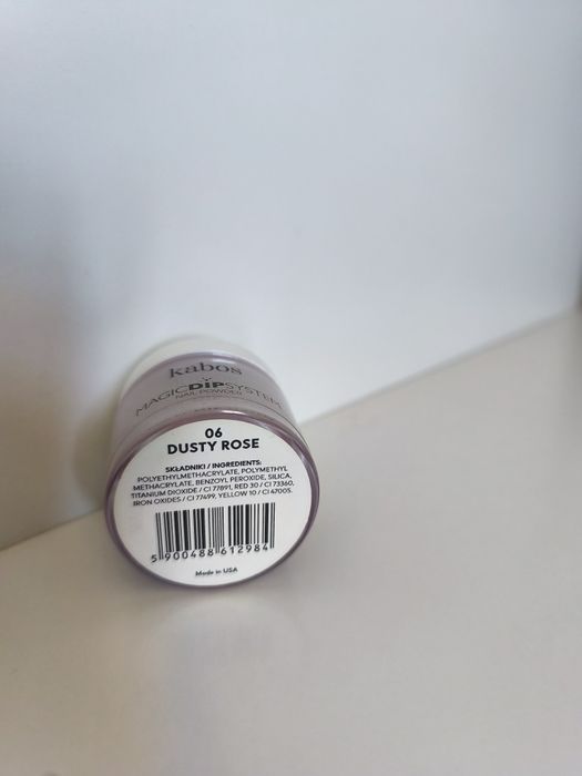 Kabos proszek tytanowy do manicure dusty rose