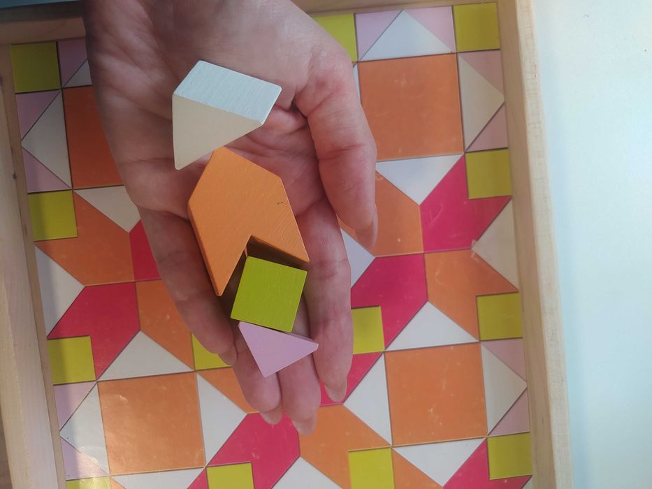 Деревянная мозаика Cubika