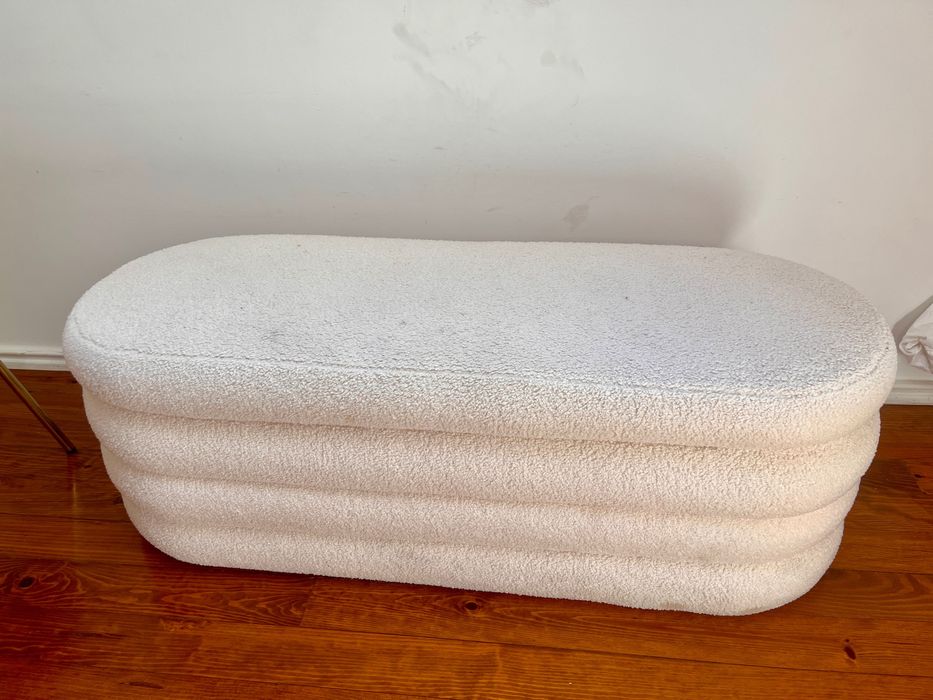 Banco com arrumação