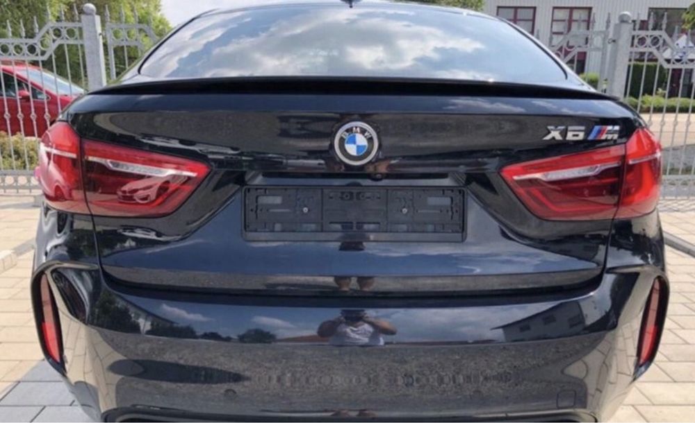 Спойлер BMW X6 f16 M Performance стиль