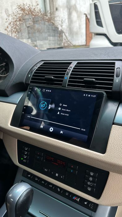 Radio Android 12 9" Carplay  Navi Wifi GPS  BMW 5 E39 E53 X5 M5 95/200