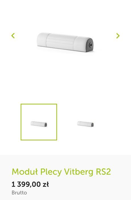 Sprzęt do wibroterapii Vitberg moduł plecy (szyja)