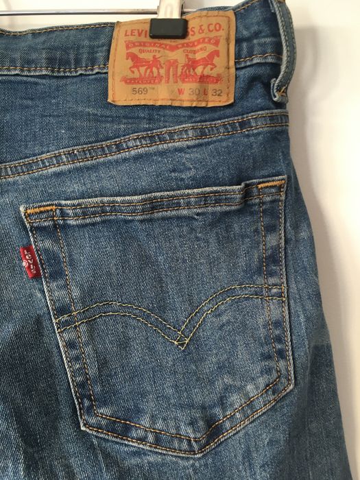 Calças ganga Levi Strauss genuinas modelo largo  por estrear