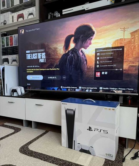Приставка PlayStation 5 Fat | 1Tb | Гарний Стан | + Ігри (Телефону)