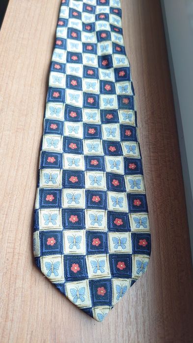 Tie Rack krawat jedwabny Charleston