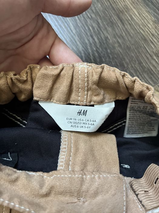 Шкільна спідниця hm, Коричнева спідниця hm zara, трендова бежева коричнева спідничка hm, спідниця мікрозамш hm