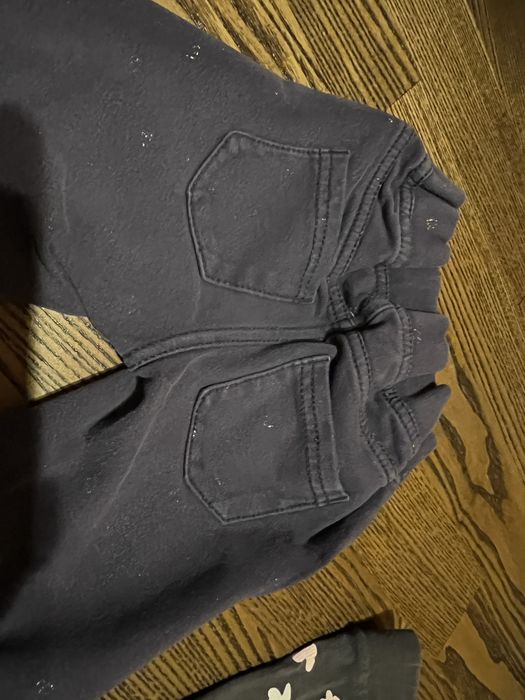 H&M r.98, legginsy z meszkiem, spodnie