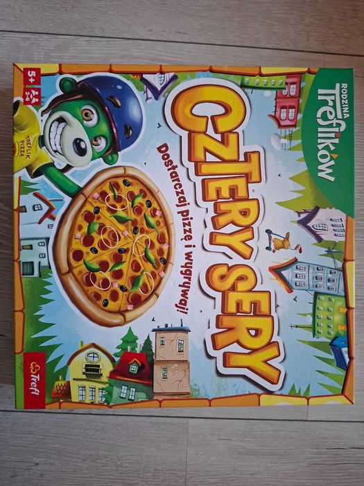 Gra cztery sery 5+ UŻYTA TYLKO 1 RAZ