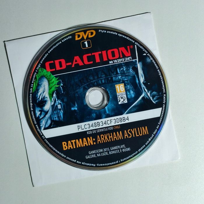 Cd-Action Numer (247) Batman Arkham Asylum