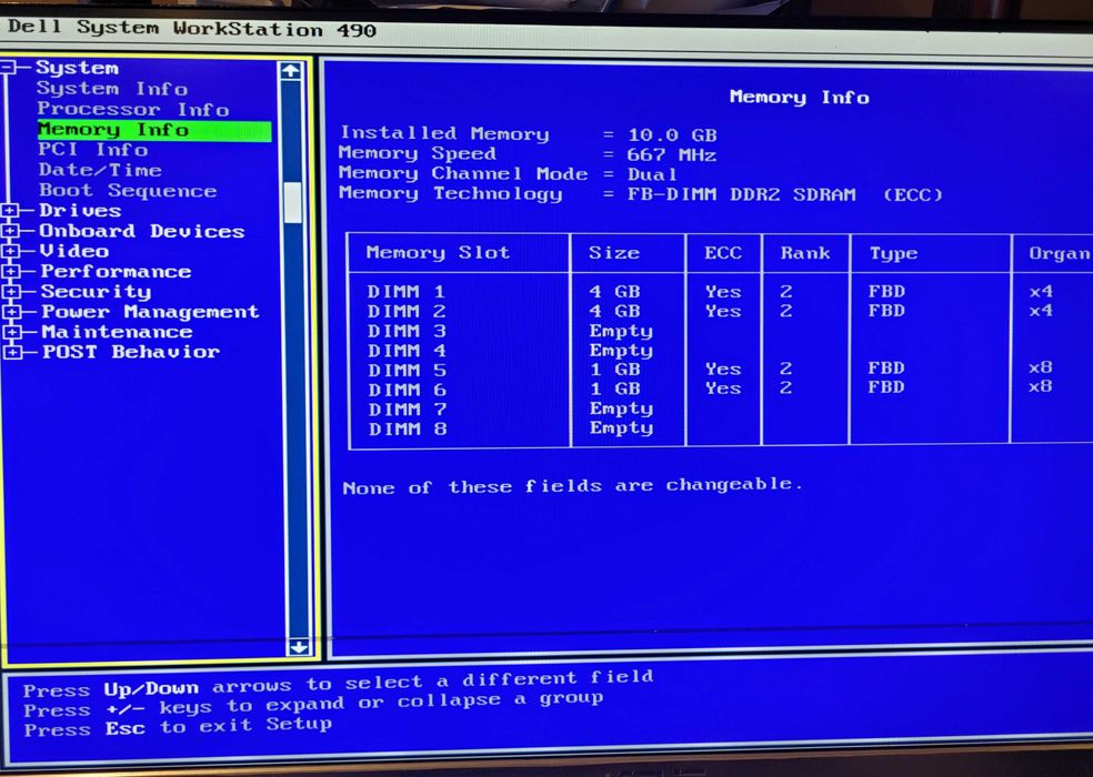 Desktop Dell Precision 490