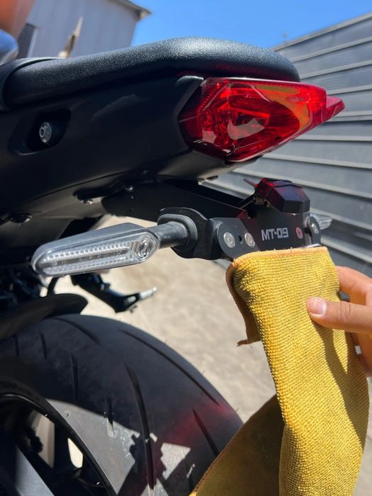 Suporte matrícula yamaha MT09 2021 até 2025