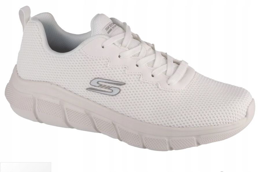 Skechers buty sportowe sznurowane tekstylne białe 43 1ż5l
