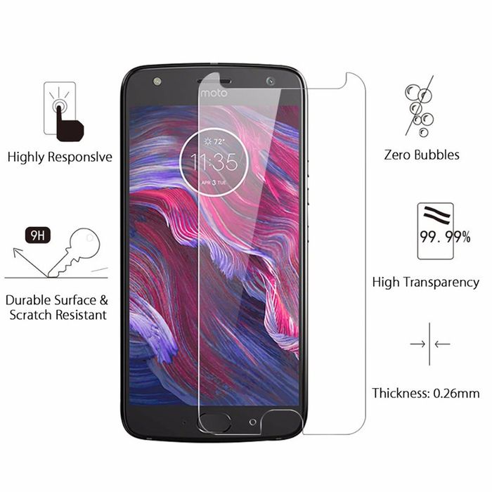 Захисне скло для Motorola Moto X4