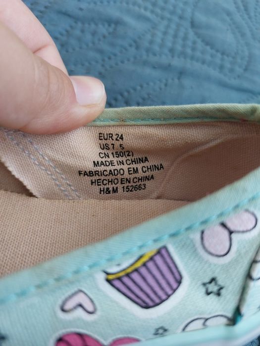 Хайтопи для дівчинки 14.5 устілка