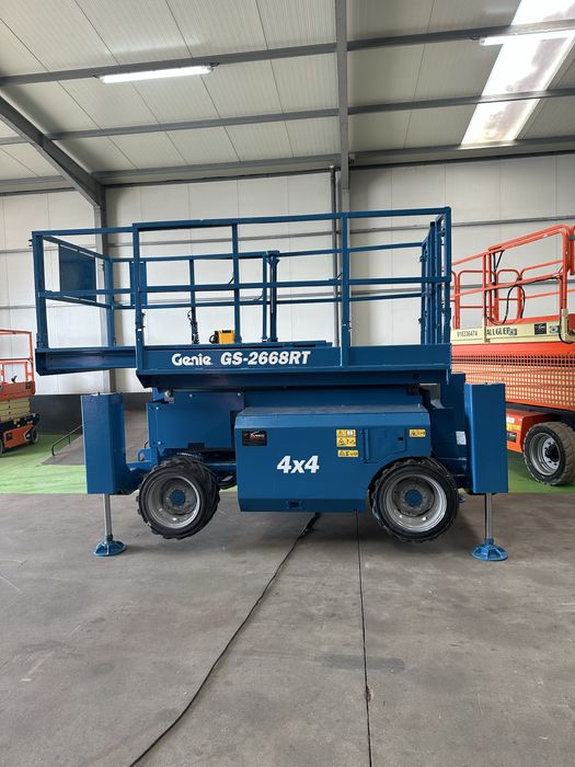 Plataforma elevatoria tesoura  diesel