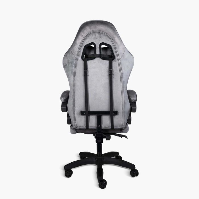 Геймерське крісло Virgo Prototype Grey НОВЕ з підставкою для ніг