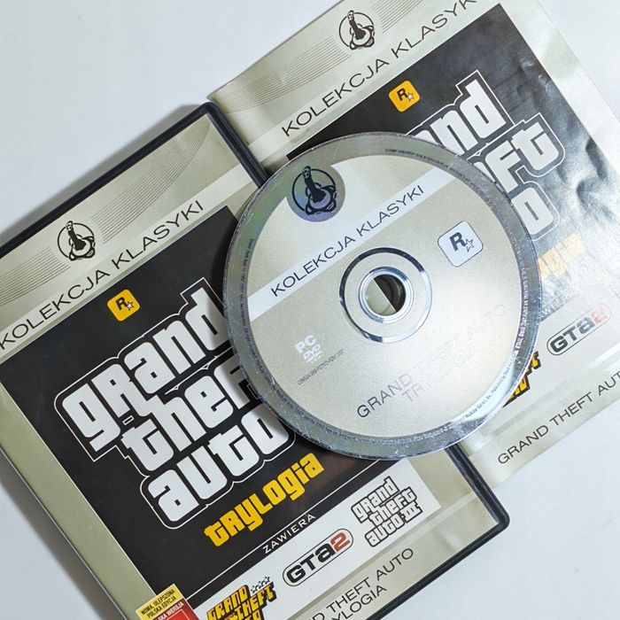 Gra PC - Komplet Grand Theft Auto - GTA - Trylogia - kolekcja klasyki