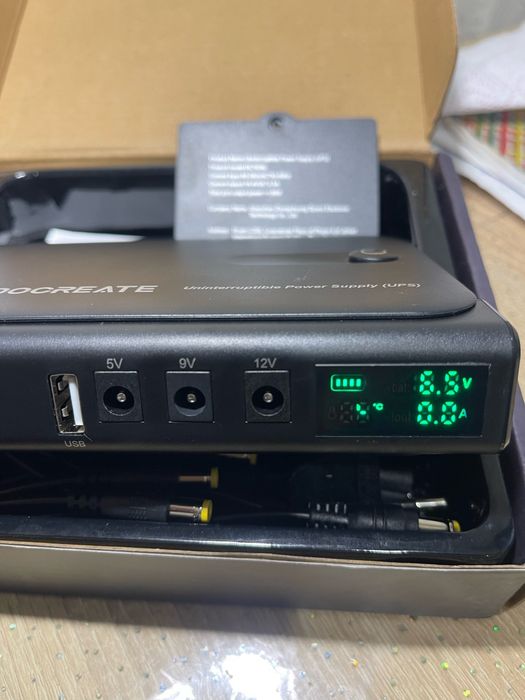 ДБЖ для роутера, DC UPS, Безперебійний