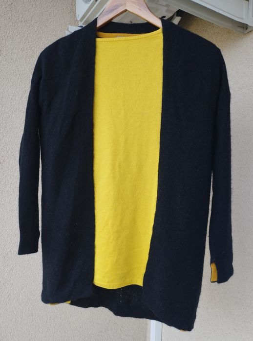 Kardigan sweter damski firmy Brodie r. S 100 % kaszmir