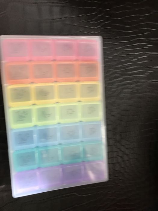 Caixa de comprimidos (ultima unidade)