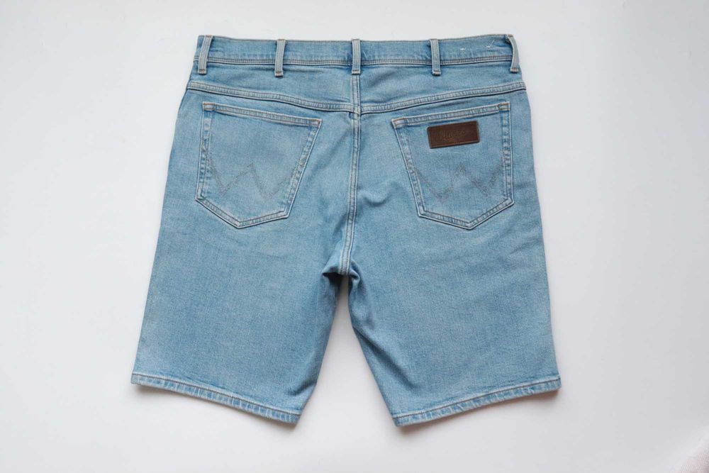 Wrangler TEXAS SHORT W36 krótkie spodenki jeansowe szorty jak nowe okazja