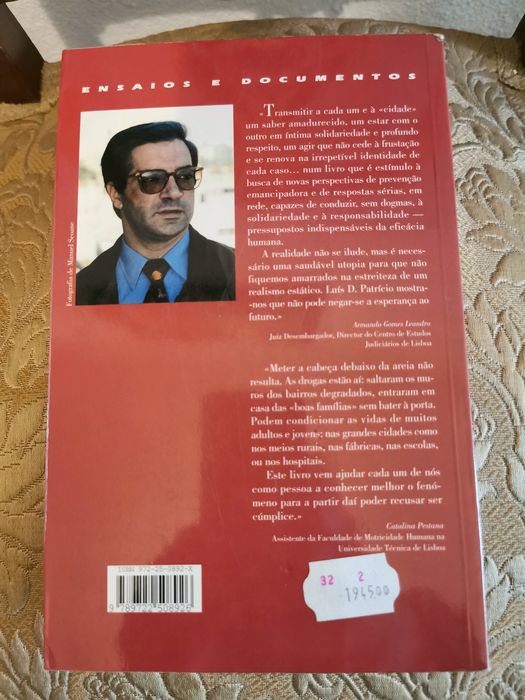 Droga de Vida, Vidas de Droga (Luís D.Patrício) - Bertrand Editora