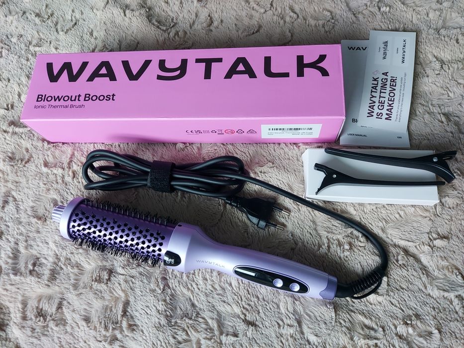 Wavytalk Blowout Boost szczotka termiczna 45mm loki fale lokówka