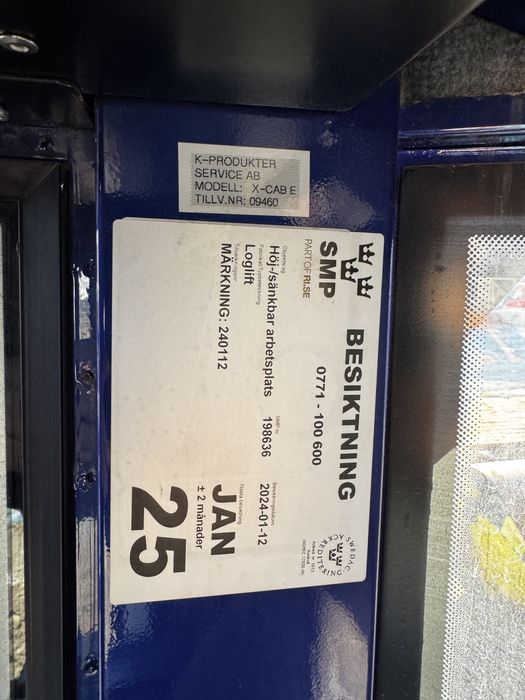 Zabudowa dzwig lesny hds