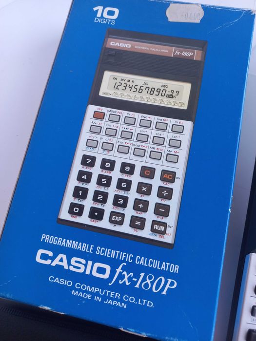 Калькулятор програмний CITIZEN SR-270N / Casio fx-180P 3v