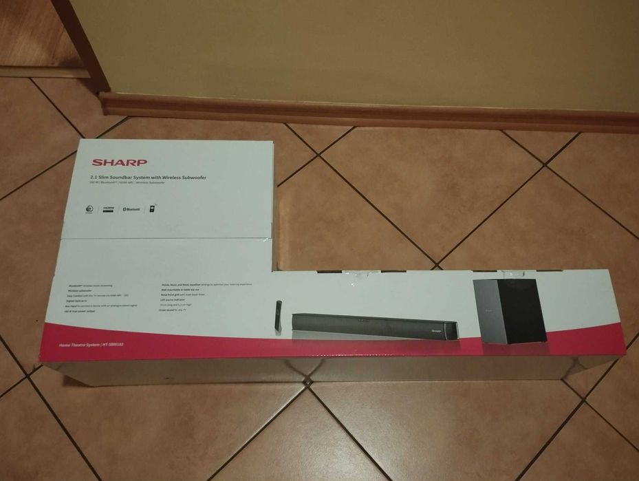 Soundbar Sharp HT-SBW182 2.1 Bluetooth