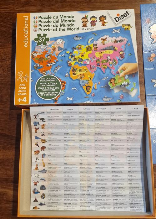 Jogo Puzzle  do Mundo430851122591836163