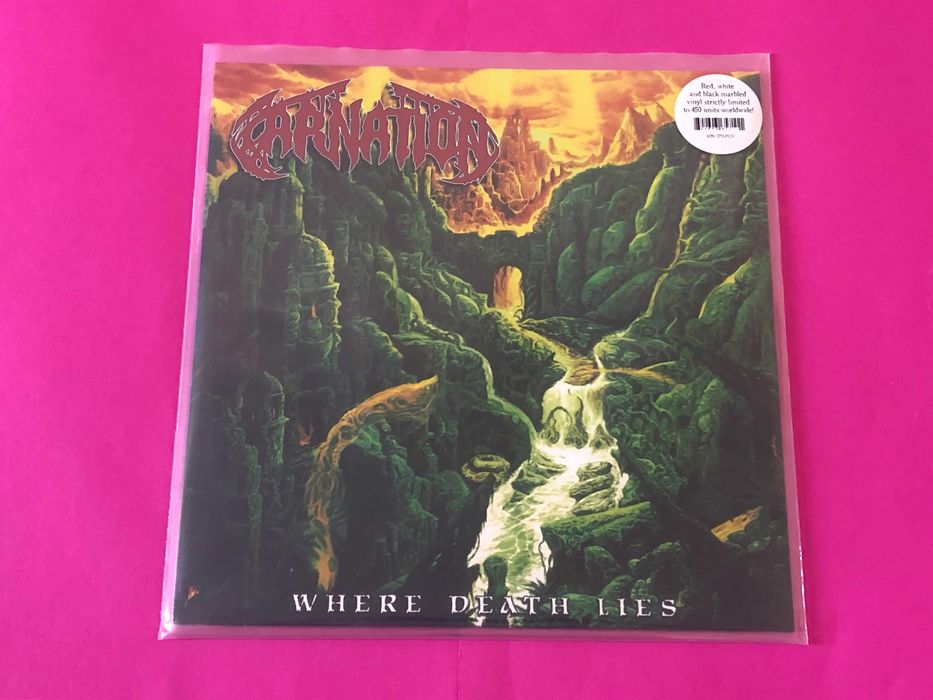 Carnation - Where Death Lies - Belgian Death Metal  - LP