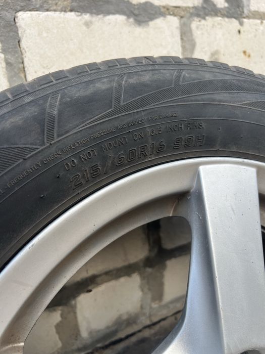 Колеса Audi R16 215/60