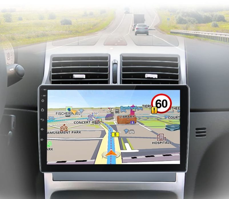 Radio nawigacja PEUGEOT 307 Android Stacja multimedialna GPS