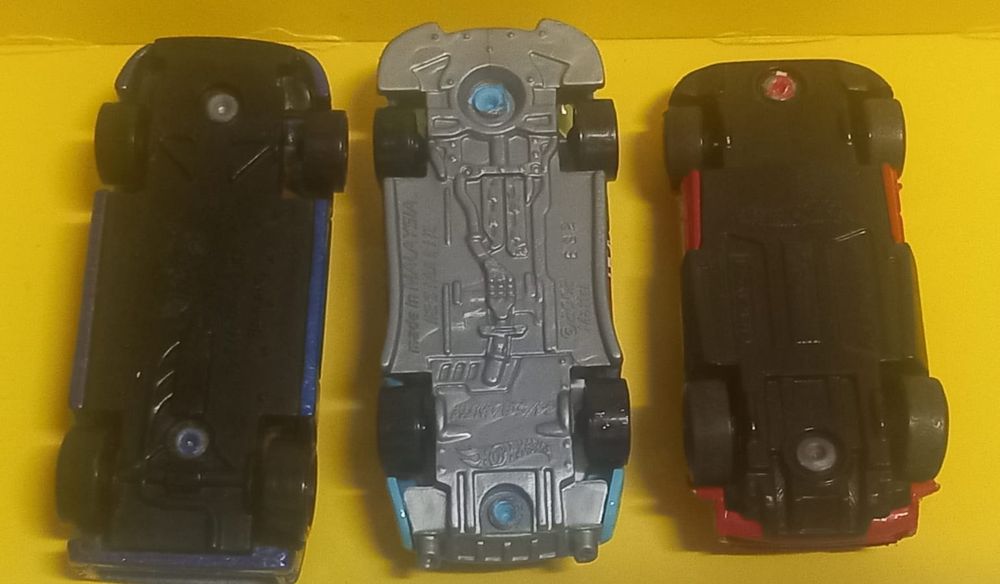 Conjunto 3 hot wheels