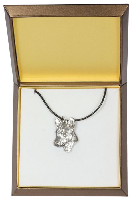 Basenji naszyjnik w pudełku Art-Dog