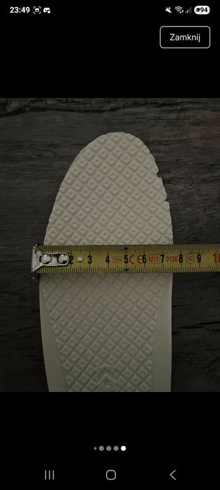 Nowe  białe trampki Converse 37